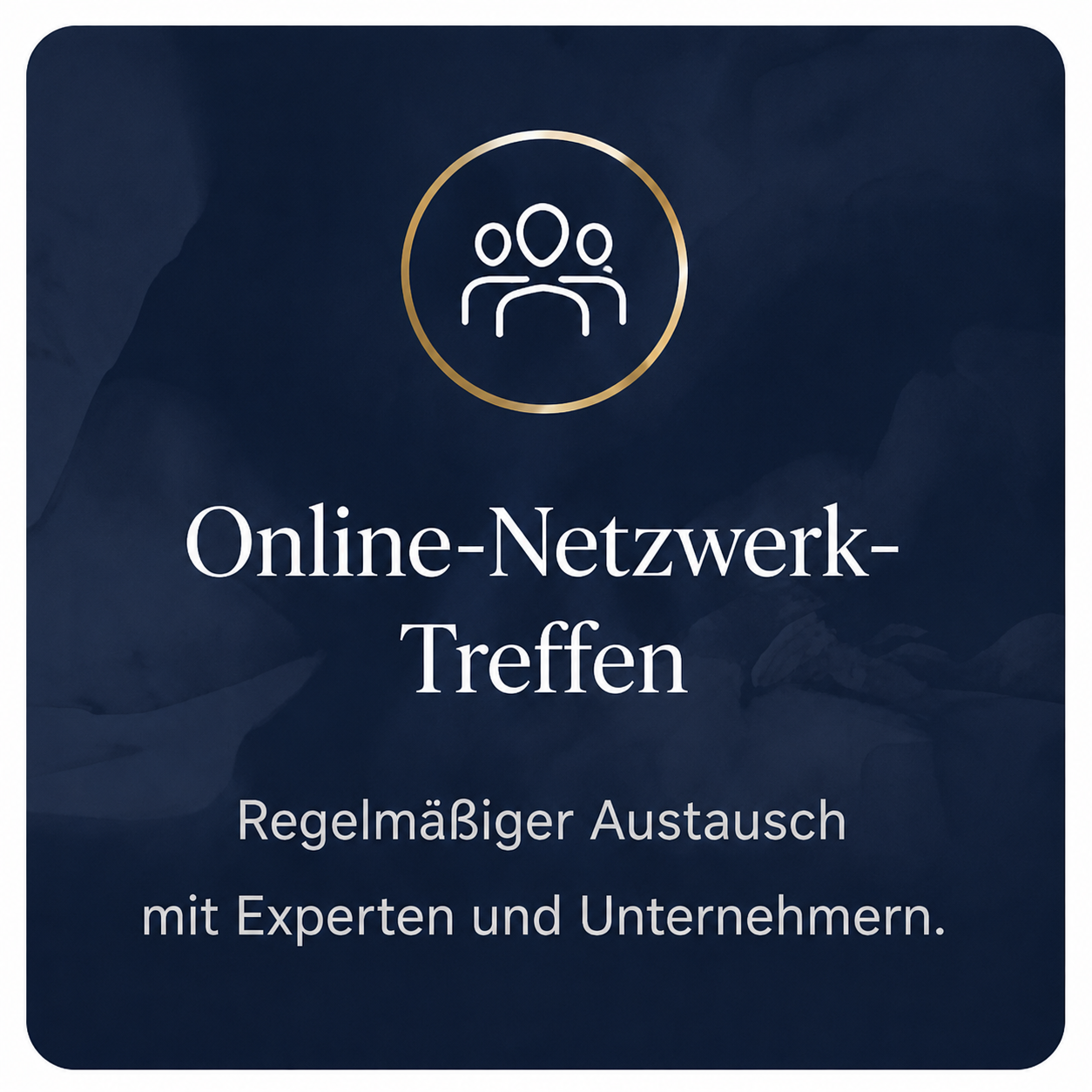 Online-Netzwerk-Treffen